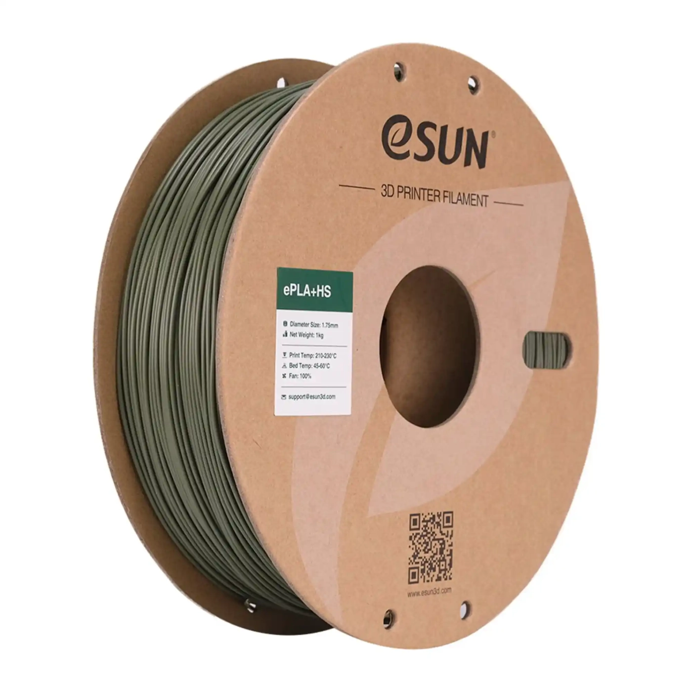 Нитка для PLA-картриджа Esun ePLA Plus HS Filament 1.75 мм (EPLA+