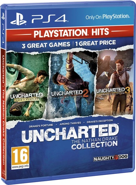 Игровой диск PS4 Uncharted: Натан Дрейк. Коллекція [PS4, Russian