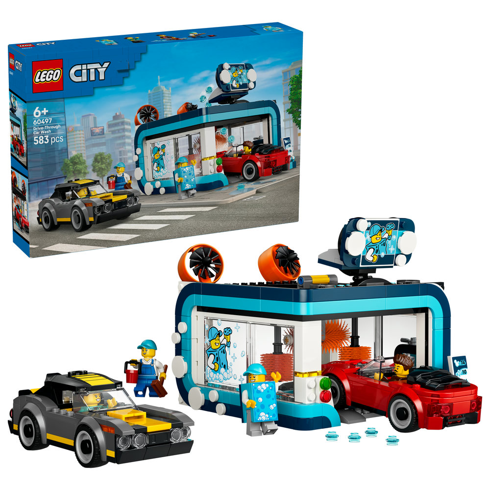 Конструктор LEGO City Туннельная автомойка (60497) купить - цена