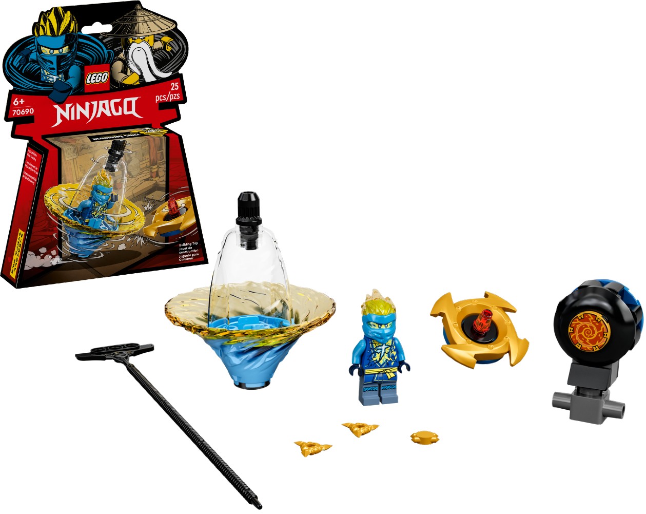Конструктор LEGO Ninjago Обучение кружитцу ниндзя Джея (70690