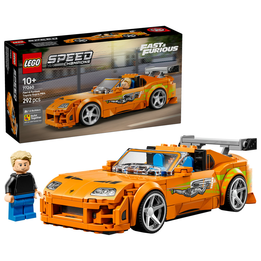 Конструктор LEGO Speed Champions «Форсаж»: Toyota Supra MK4 (77260