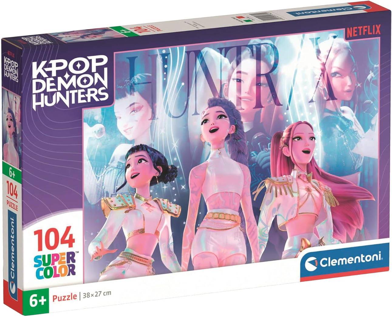 Пазли (8 +) Clementoni Дівчата з К-Pop:Мисливці на демонів 104 ел