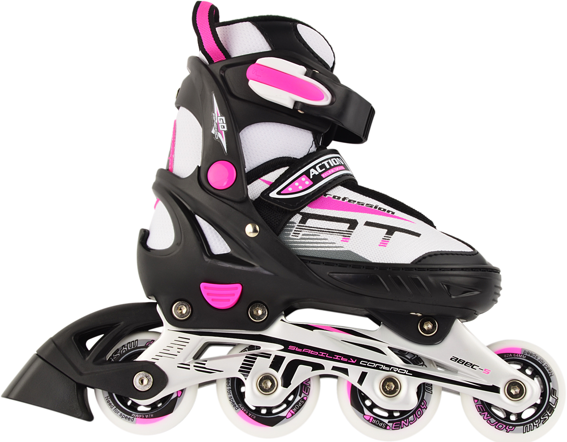 Ролики Action OLA Pink 37-40 (153B-5-1/Pink/37-40) купить - цена