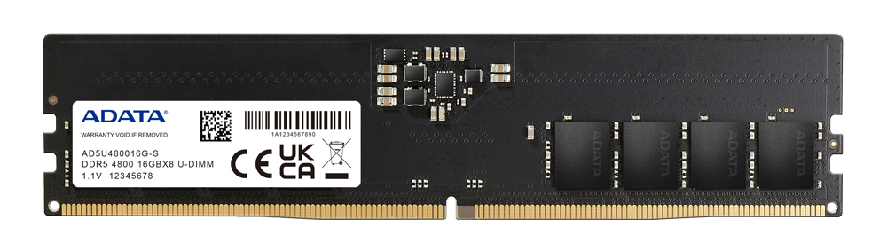 Память DDR ADATA DDR5 16GB/4800 CL40 (AD5U480016G-S) купить - цена