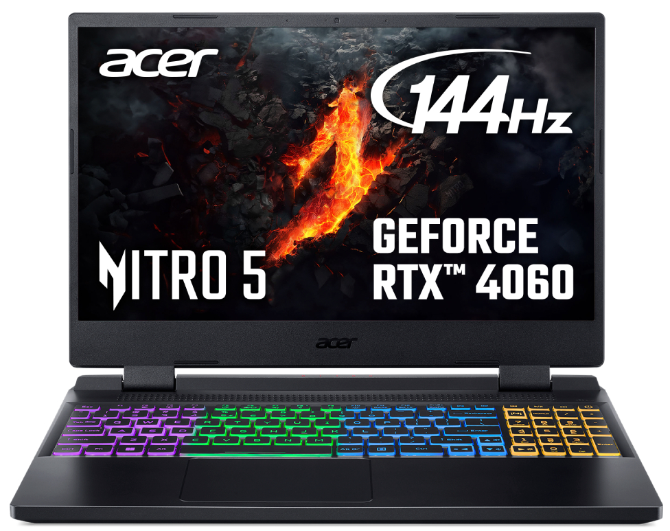 Acer NITRO AN515-58 ゲーミングノート　RTX4060 Ноутбук игровой Acer Nitro 5 AN515-58 (NH.QM0EU.00E) Black купить