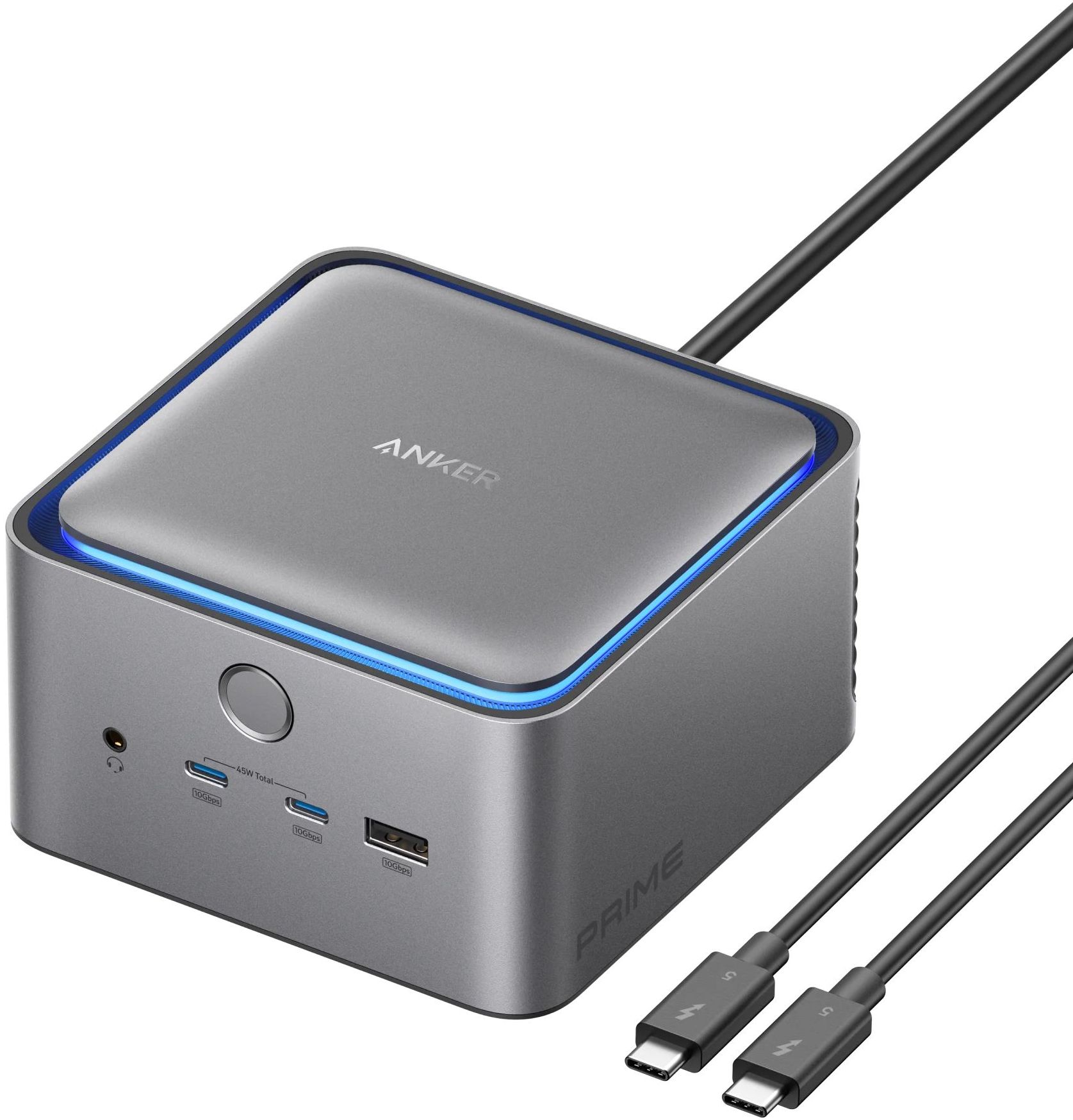 Anker Docking station ワイヤレス充電機能付き 本体 Amazon.co.jp