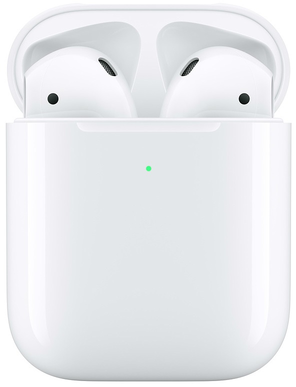イヤホン AirPods with Wireless Charging Care Наушники Apple AirPods with Wireless Charging Case 2021 (3-е