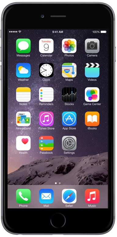 携帯電話/スマホ iPhone6 Plus Space Gray 128GB Мобильный телефон Apple iPhone 6 Plus 128GB Space Gray – фото