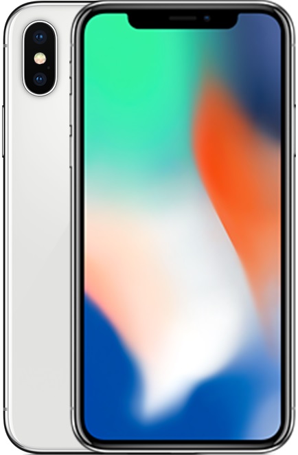 携帯電話本体 IPhone X 256 Смартфон Apple iPhone X 256Gb Silver купить - цена, характеристики