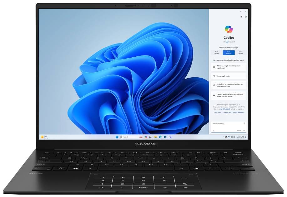 Ноутбук Asus Zenbook 14 OLED (UM3406) UM3406GA-QD009 Jade Black
