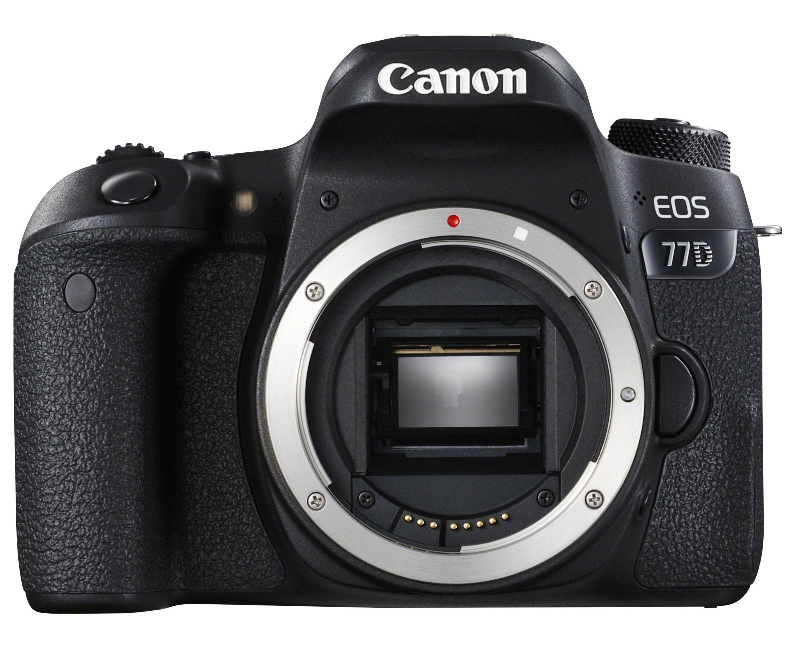 Фотокамера зеркальная Canon EOS 77D Body (1892C020) купить - цена