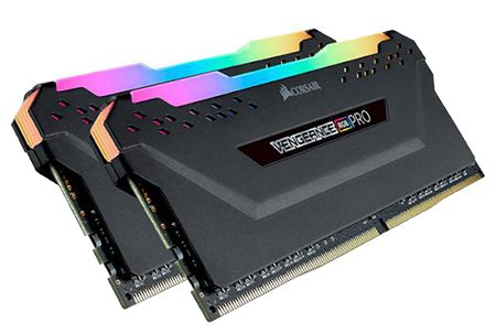 Память DDR Corsair DDR4 2x8GB/3600 Vengeance RGB Pro Black