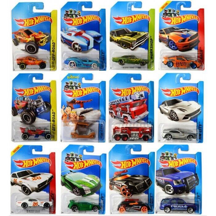 Базовая машинка Hot Wheels в асс. (1 шт. На подвесной пластиковой