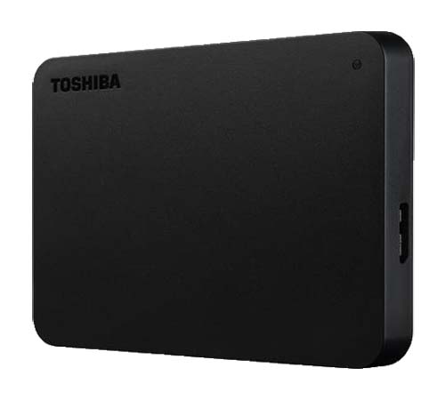 Жорсткий диск зовнішній Toshiba Canvio Basics + USB-C adapter 4TB