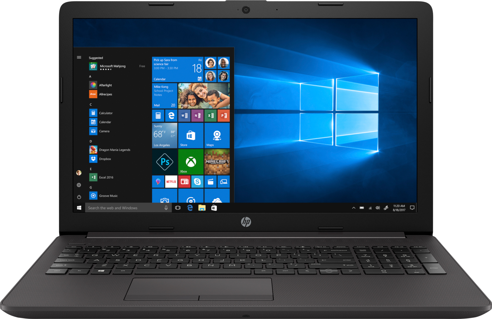 Ноутбук HP 250 G7 (7QK67ES) Dark Ash купити - ціна, характеристики