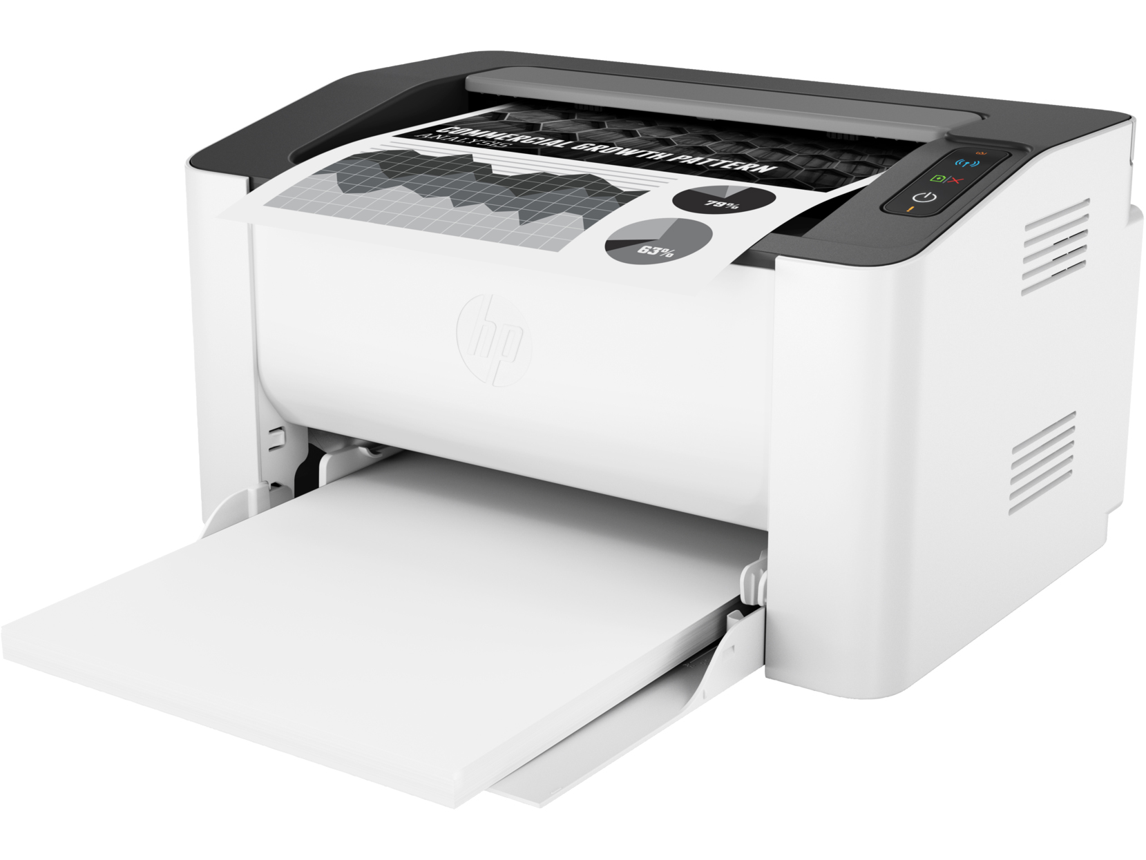 Принтер для ч/б печати HP Laser 107w с Wi-Fi (4ZB78A) купить