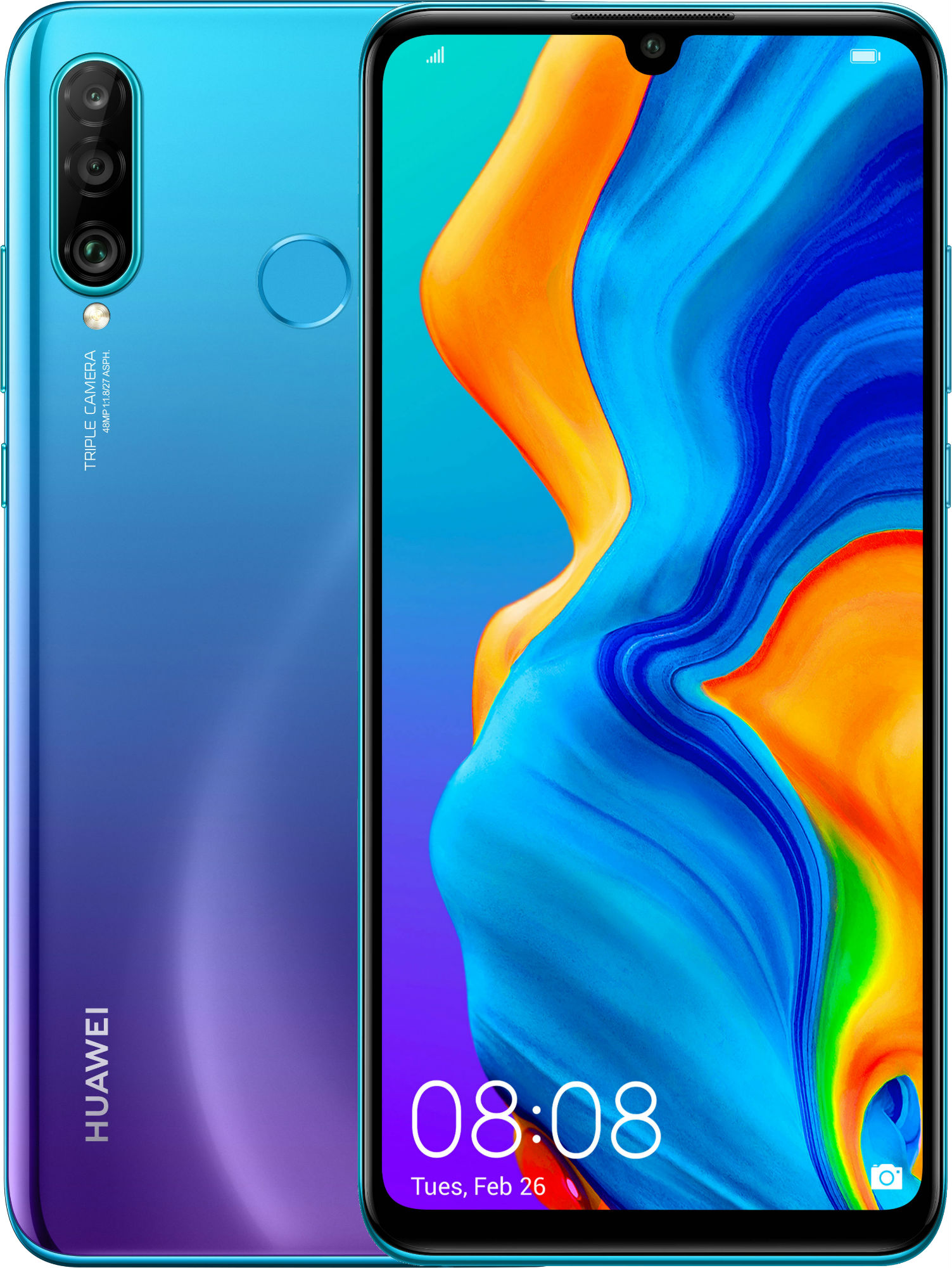 Смартфон Huawei P30 lite 4/64GB Peacock Blue купить - цена