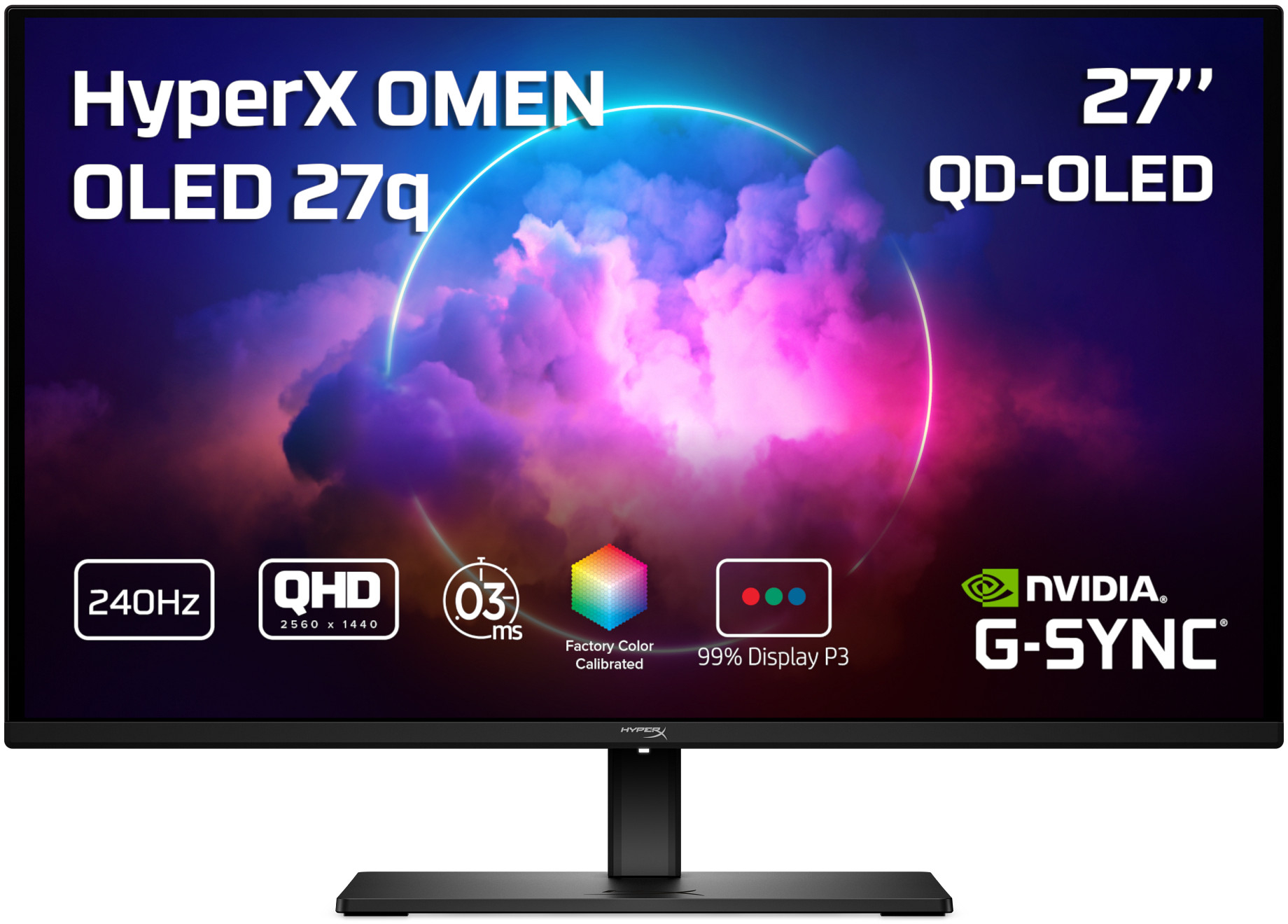 Монитор игровой HyperX OMEN OLED 27q (CH0R2AA) купить - цена