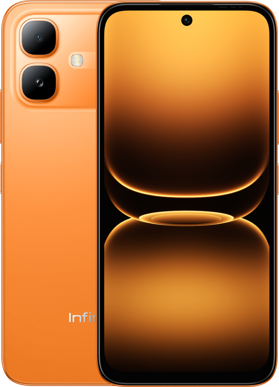 あいぼん Смартфон Infinix Smart 20 4/128Gb Sunlike Orange X6840B купить