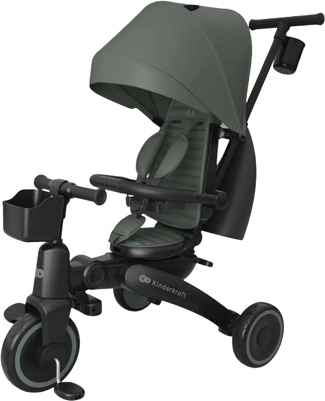 あすママガーテンピック Трёхколёсный велосипед Kinderkraft Jazz 3 Green (KRJAZZ03GRE0000