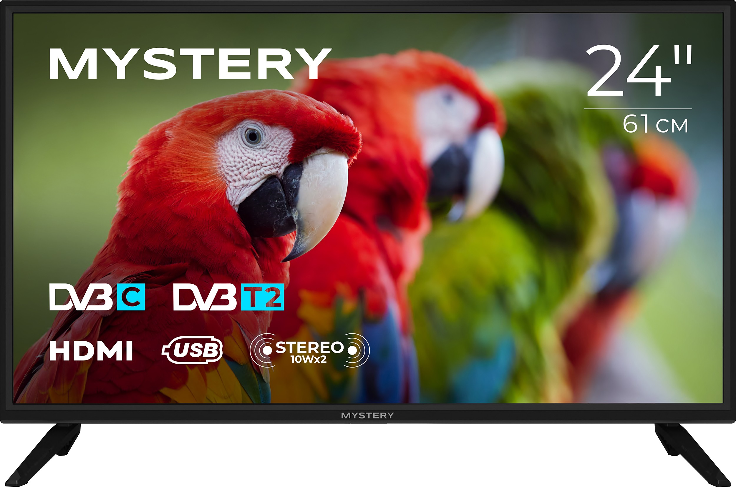 Телевизор Mystery MTV-2450HT2 купить - цена, характеристики | COMFY