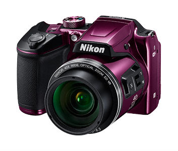 Фотокамера Nikon Coolpix B500 Purple (VNA952E1) купити - ціна