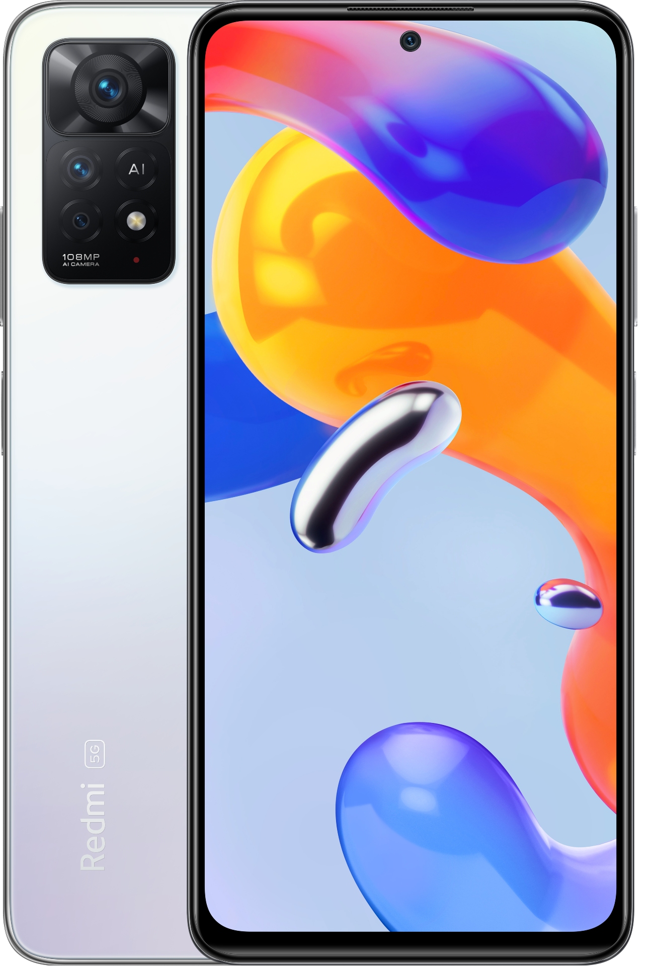 Redmi Note 11 Pro 5G ホワイト SIMフリー Redmi Note 11 Pro 5G Dual SIM Polar White 64GB and 6GB RAM