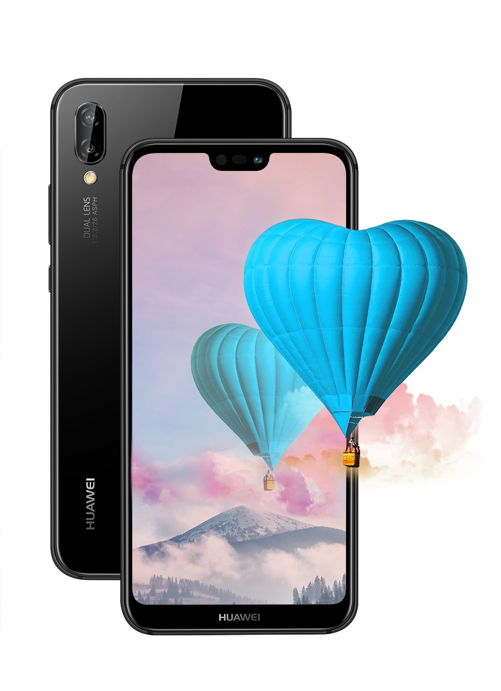 Huawei P20 Lite 4/64GB Black - купить смартфон Huawei P20 Lite