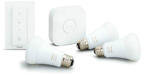 Умная лампа Philips Hue White Ambiance 9.5W A60 E27 set EU +