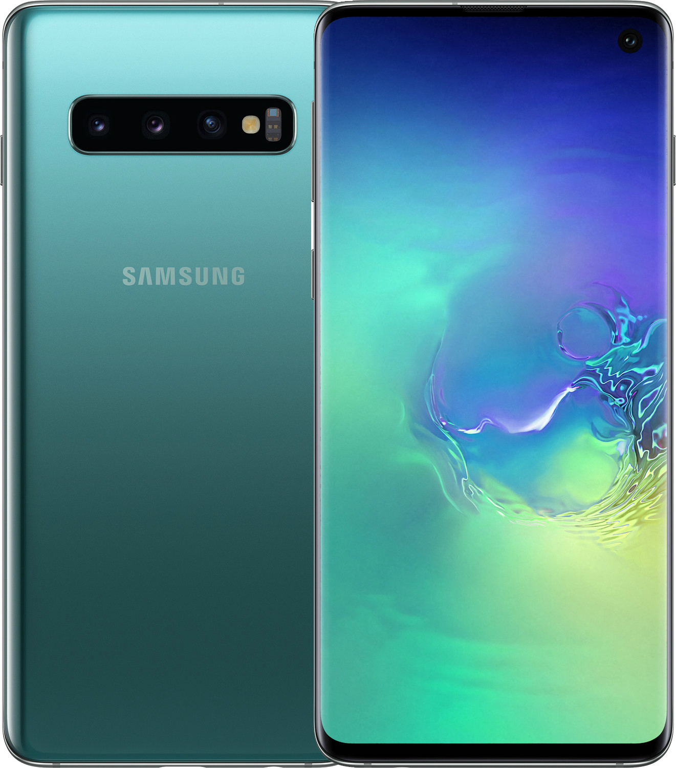 スマートフォン本体 Galaxy S10 128GB Смартфон Samsung Galaxy S10 8/128Gb Green (SM-G973FZGD) купити