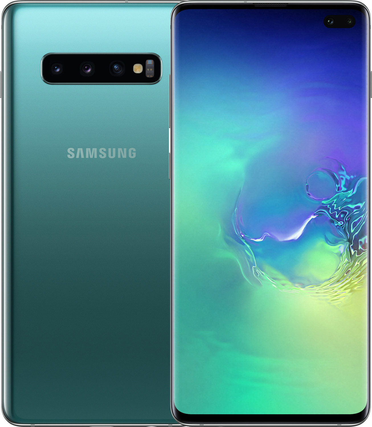 Смартфон Samsung Galaxy S10+ 8/128Gb Green (SM-G975FZGD) купити