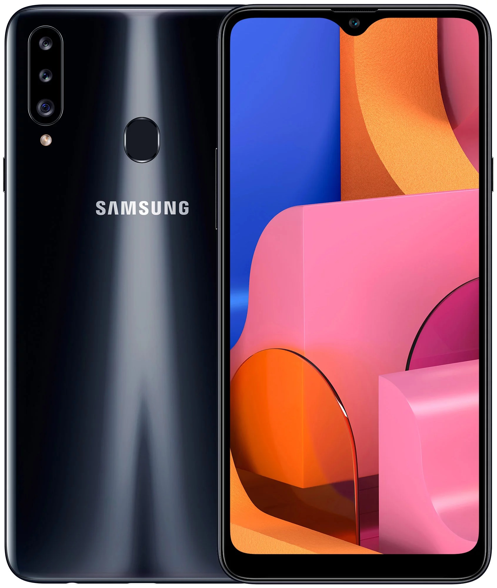 Смартфон Samsung Galaxy A20s 3/32Gb Black (SM-A207) купить - цена