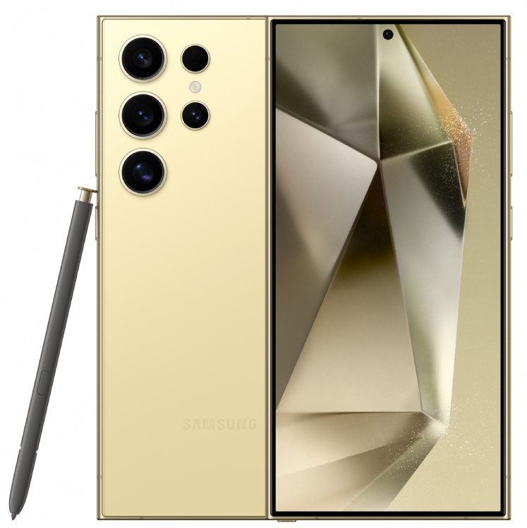 Смартфон Samsung Galaxy S24 Ultra 12/512Gb Titanium Yellow (SM