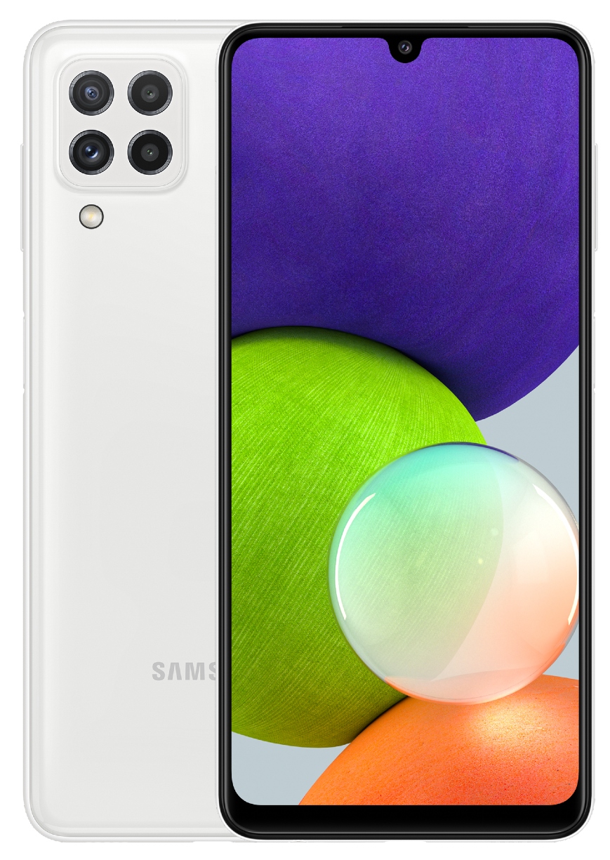 Смартфон Samsung Galaxy A22 4/64Gb White (SM-A225FZWDSEK) купить