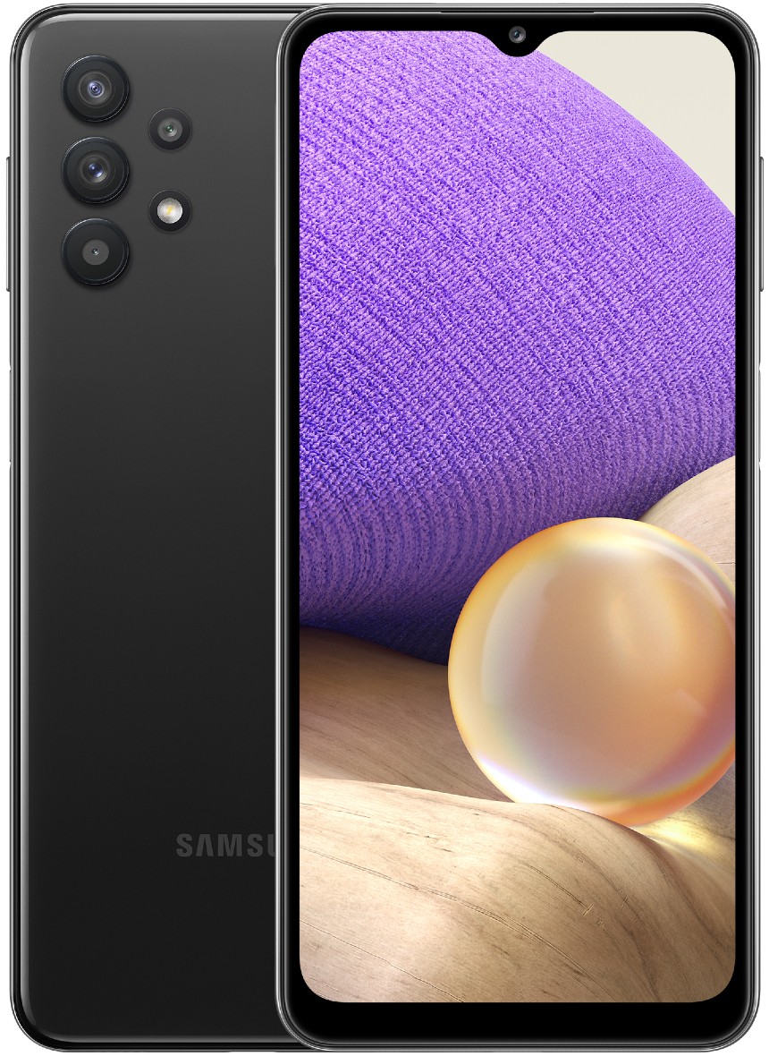 Смартфон Samsung Galaxy A32 4/128Gb Black (SM-A325FZKGSEK) купити