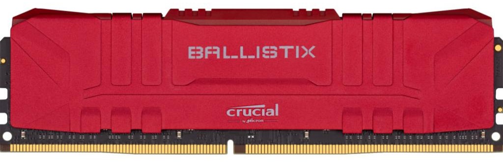 Память DDR Crusial Micron DDR4 8GB 2666 MHz Ballistix Red