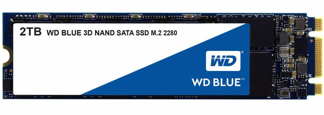 SSD-накопитель внутренний Western Digital M.2 2280 2TB TLC Blue