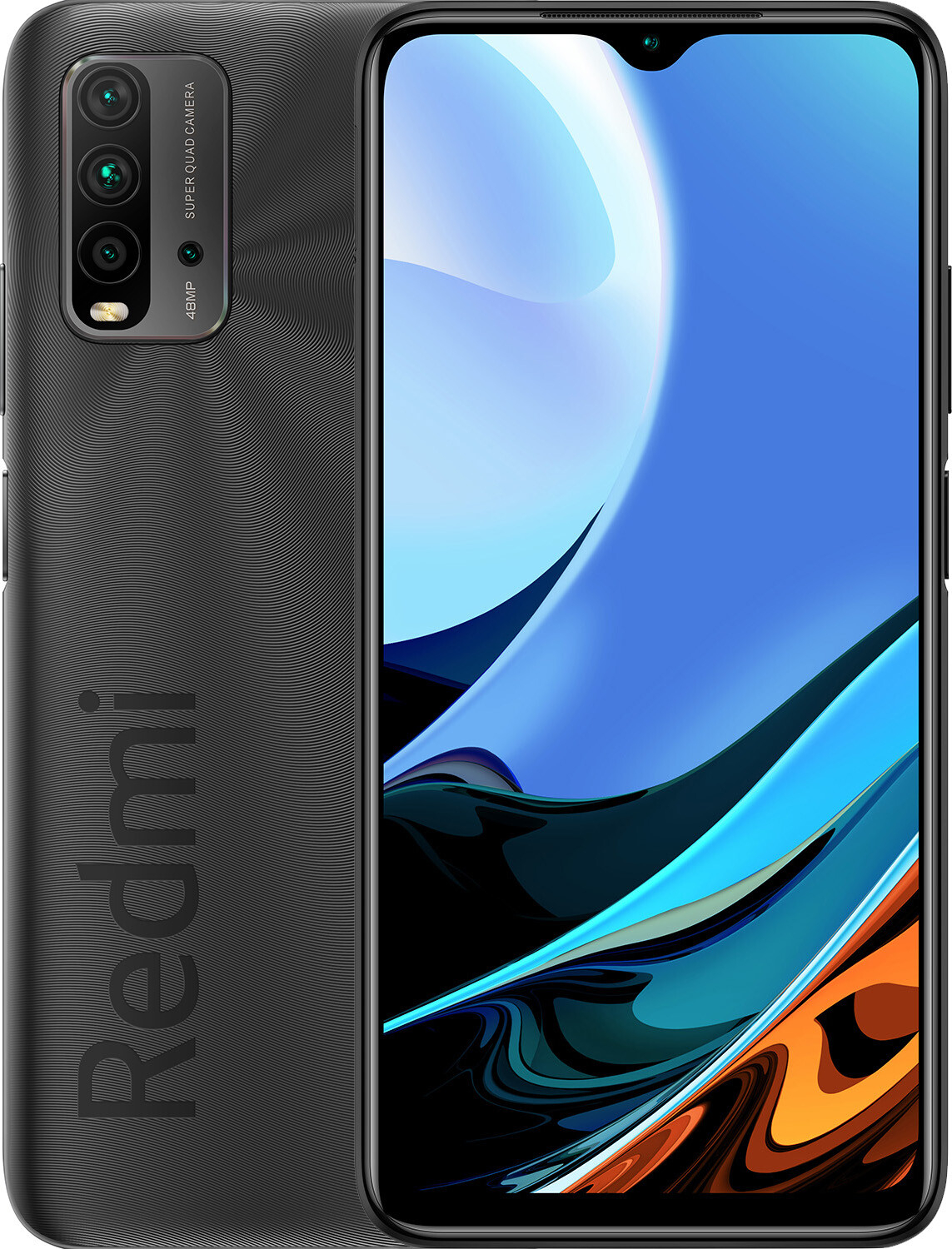 Смартфон Xiaomi Redmi 9T 4/64Gb Carbon Gray купить - цена