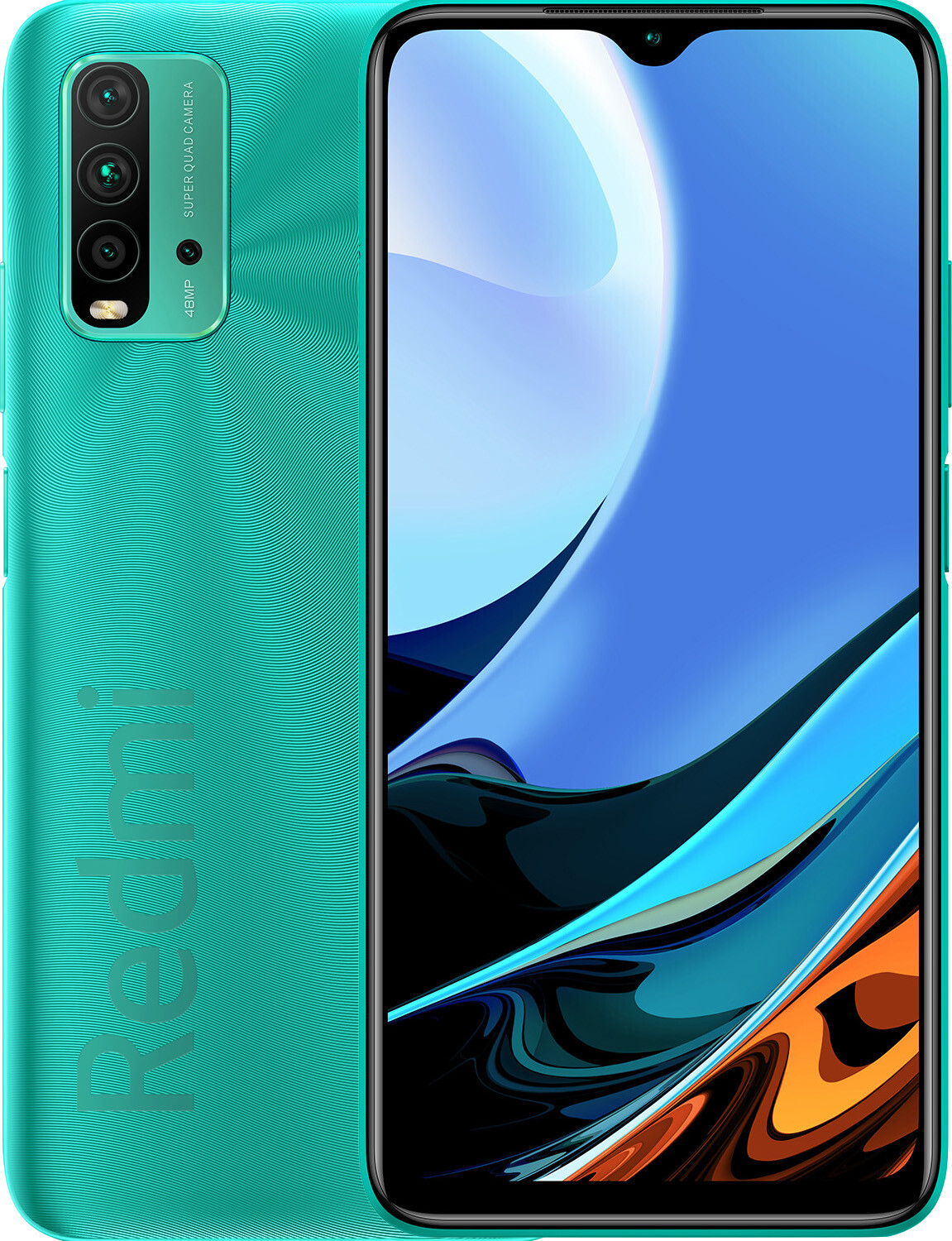 Смартфон Xiaomi Redmi 9T 4/64Gb Ocean Green купить - цена