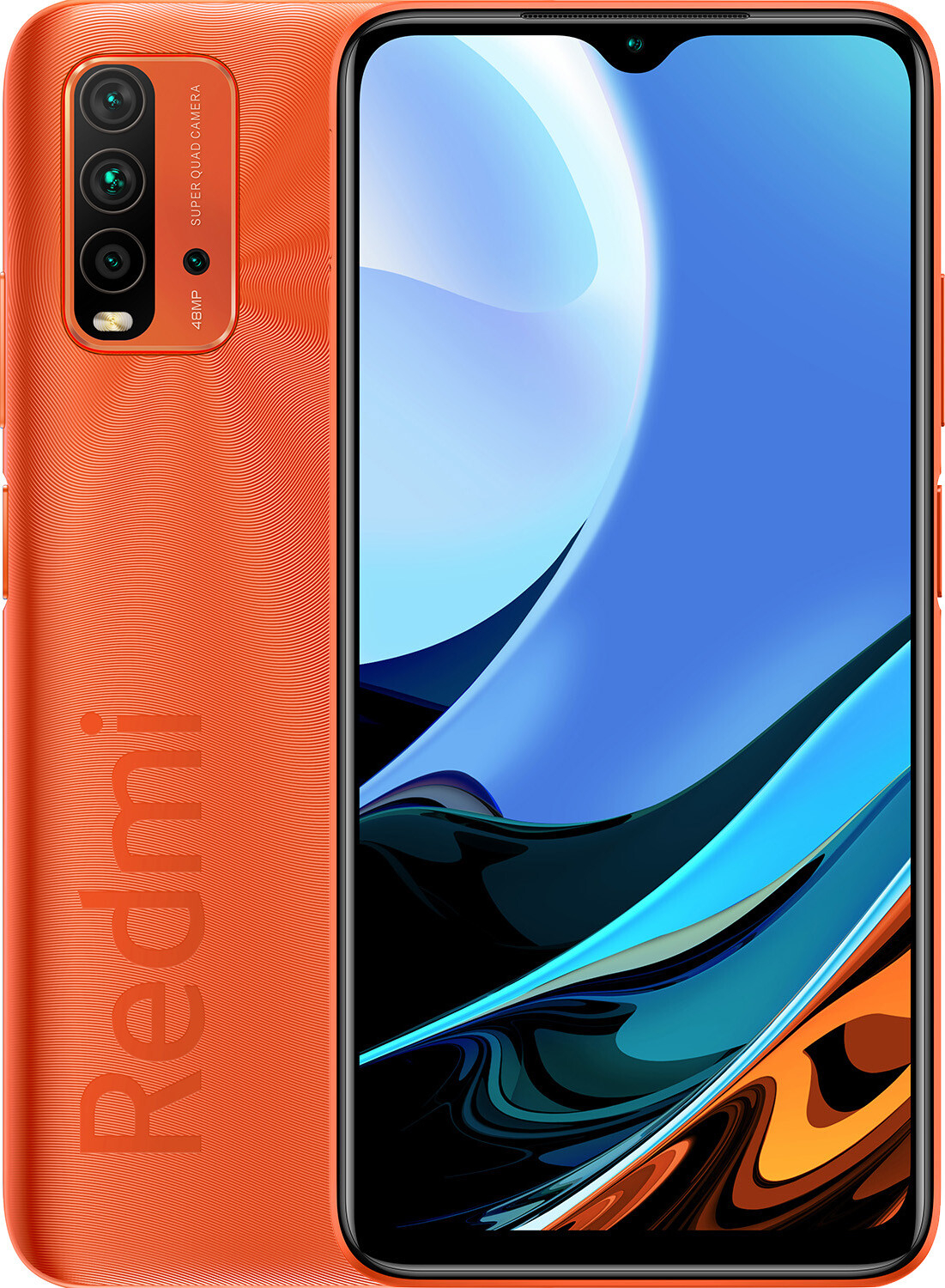 Смартфон Xiaomi Redmi 9T 4/64Gb Sunrise Orange купить - цена