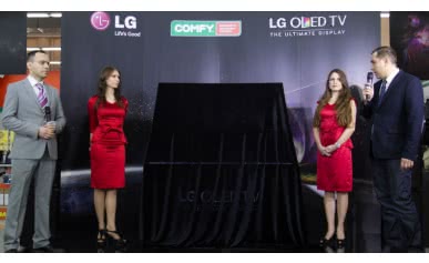 Эксклюзивно в COMFY: OLED телевизор с изогнутым экраном 