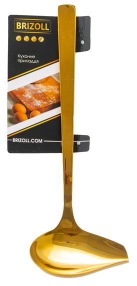 Купити Ополоник Brizoll 23 см (815-034) - Фото 1 Ополоник Brizoll 23 см (815-034) - Фото 1