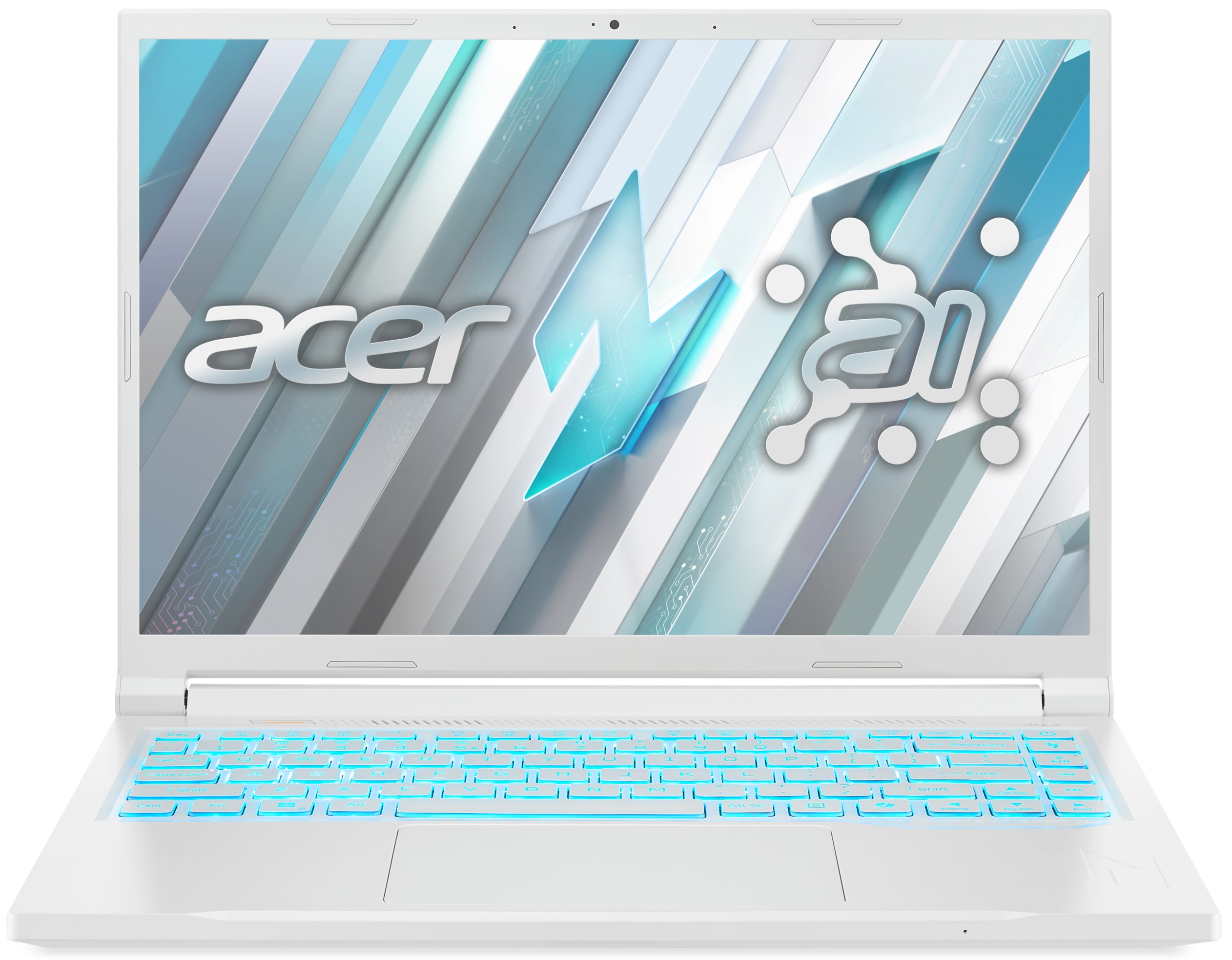 Ноутбук игровой Acer Nitro V 14 ANV14-61-R1RE (NH.QTYEU.004) Pearl White - Фото 1