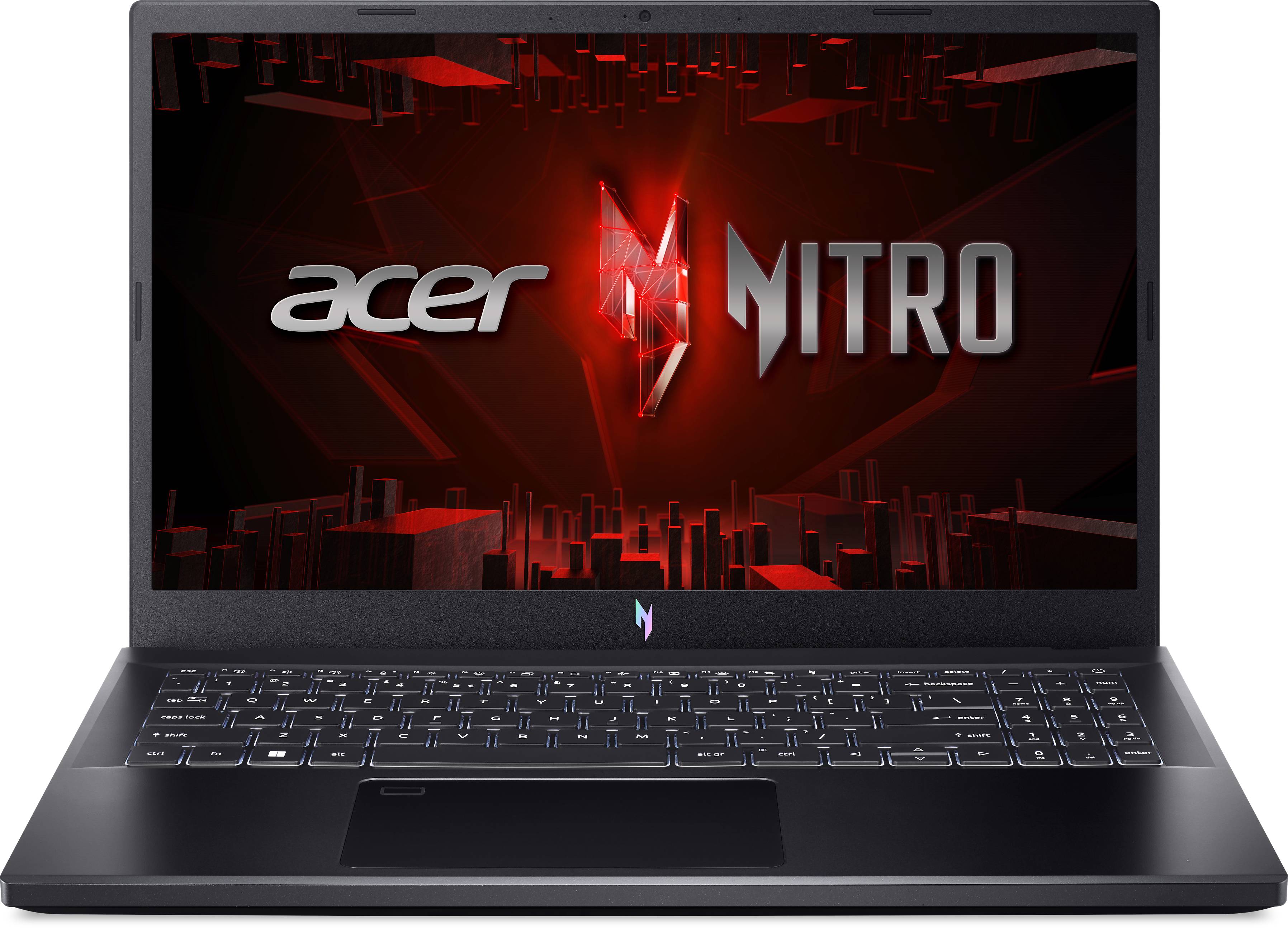 Уцінка - Ноутбук ігровий Acer Nitro V 15 ANV15-51 (NH.QNCEU.00J) Black - Фото 1