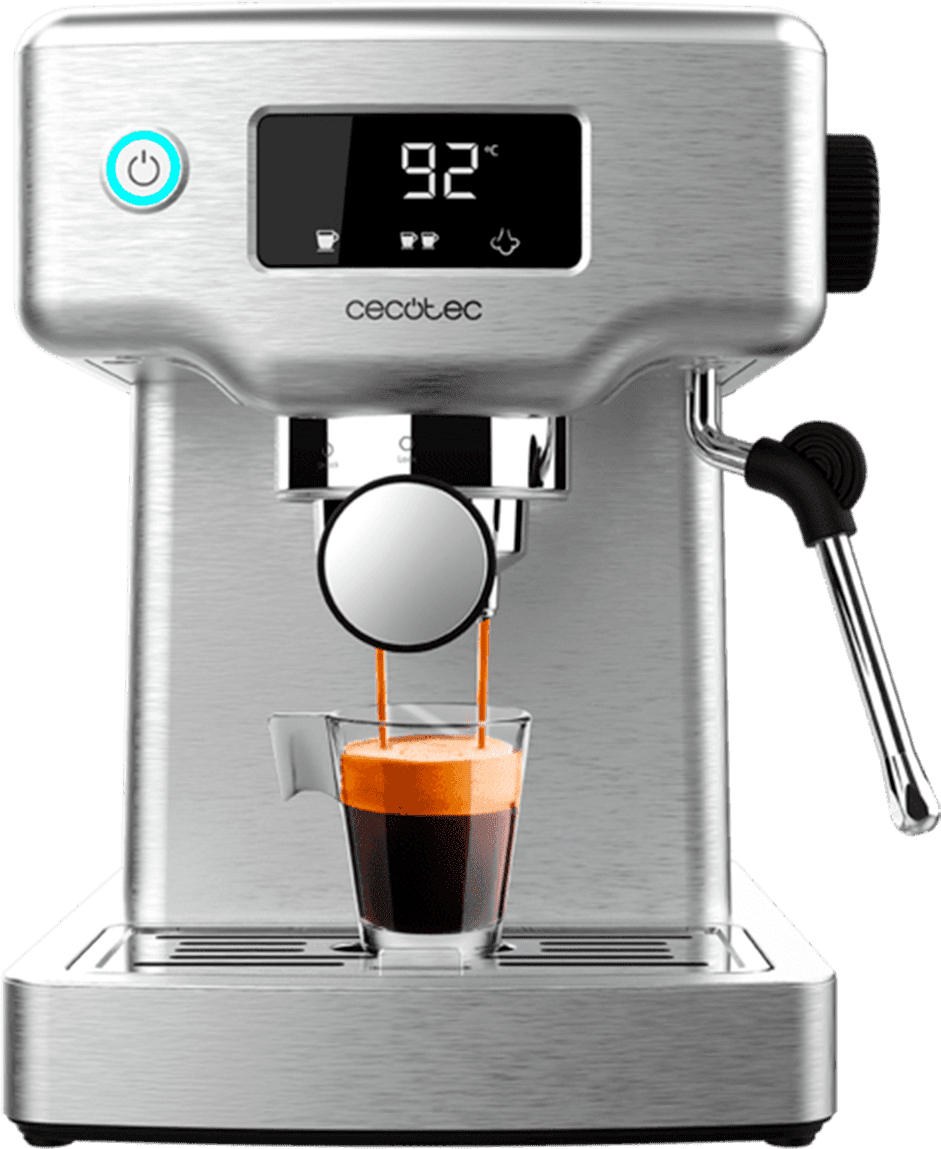 Кофеварка рожковая Cecotec Cafetera Espresso Power Espresso 20 Barista Compact (CCTC-01986) - Фото 1