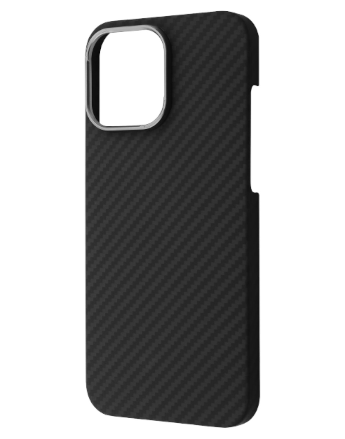 Чехол для смартфона Proove Carbon Slim with Magnetic Ring iPhone 16 Pro black (PCCSIP16P002) - Фото 1