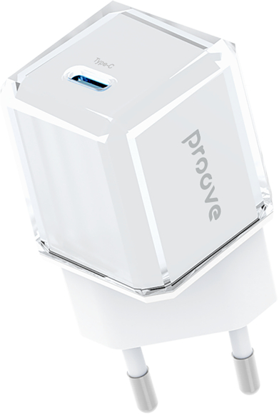 Сетевое зарядное устройство Proove Pure GaN 30W (Type-C) White (WCPU30012202) - Фото 1