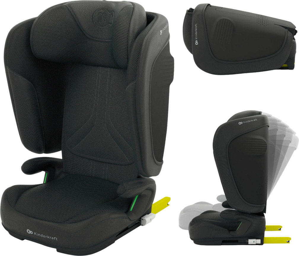 Автокресло Kinderkraft Unity 2 i-Size Black (KCUNIT02BLK0000) - Фото 1