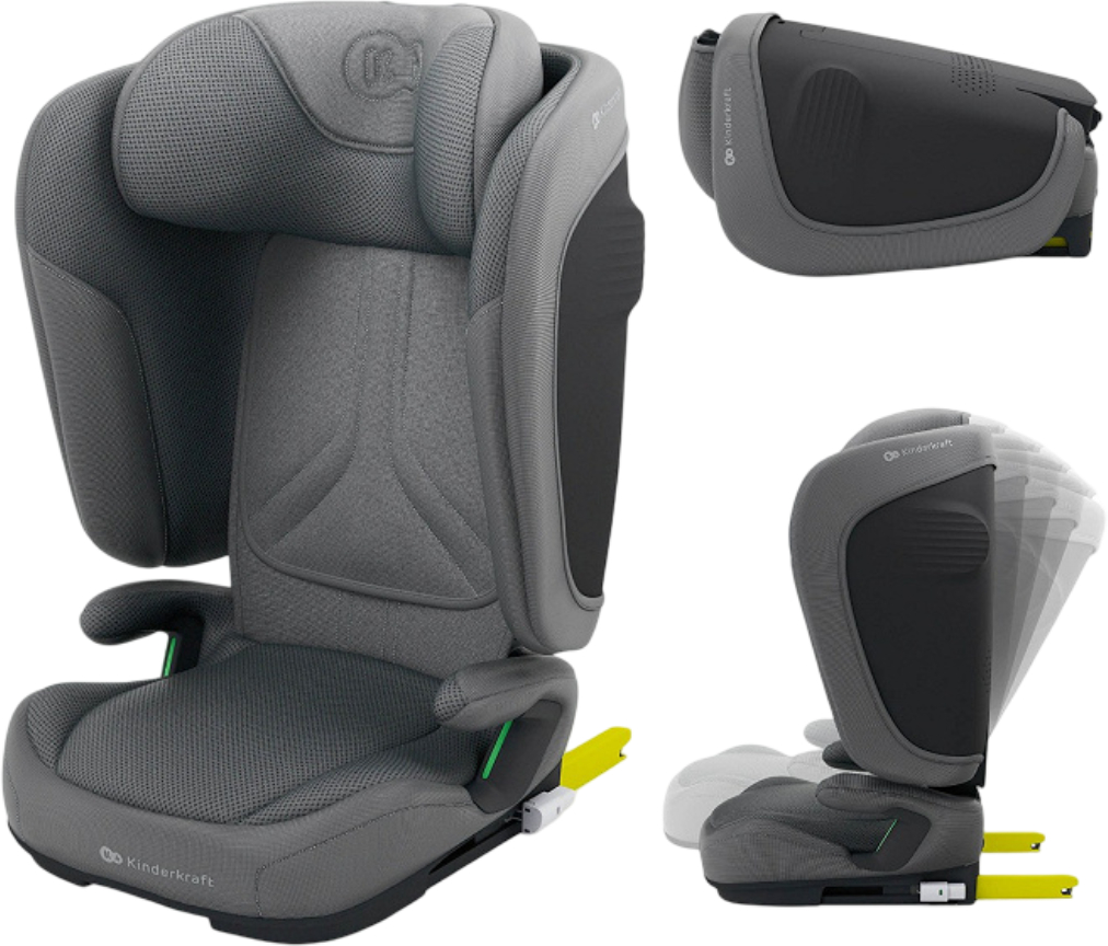 Автокресло Kinderkraft Unity 2 i-Size Grey (KCUNIT02GRY0000) - Фото 1