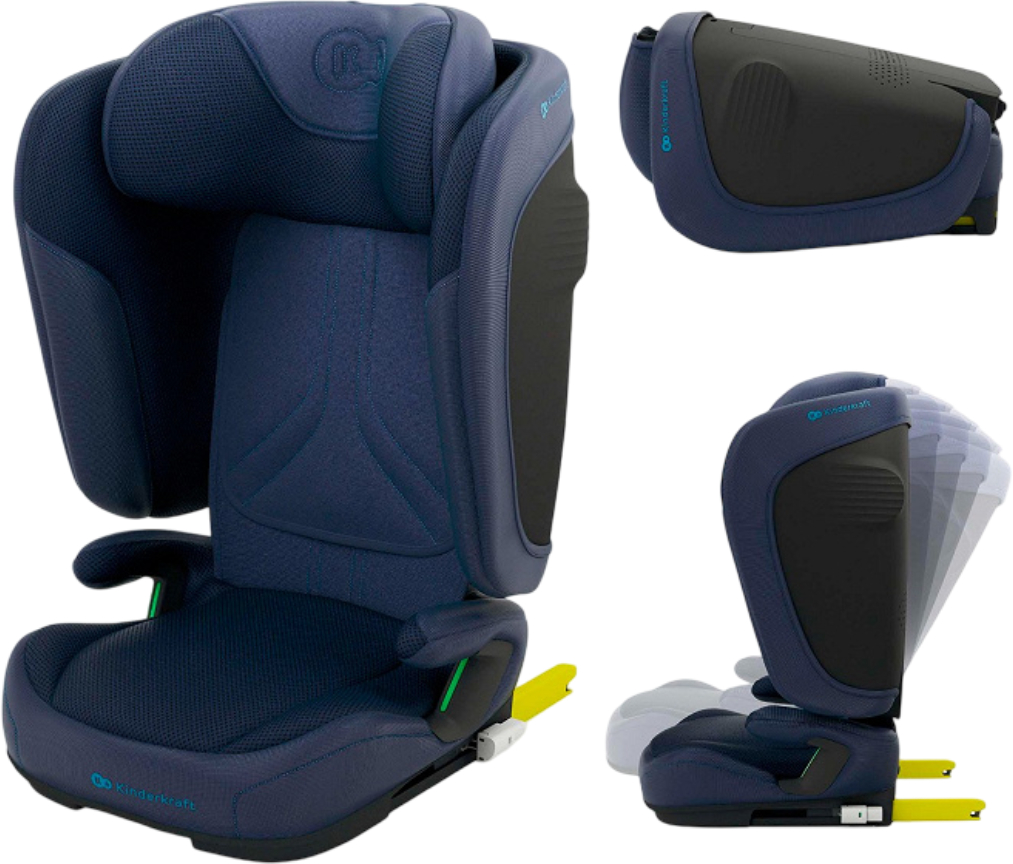 Автокресло Kinderkraft Unity 2 i-Size Navy (KCUNIT02NAV0000) - Фото 1